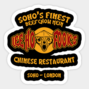 WARREN ZEVON inspired Lee Ho Fooks WEREWOLVES OF LONDON Sticker